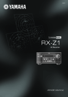 Yamaha RXZ-1 - Brochure-1 